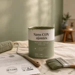 Peinture non toxique bébé pour air sain en chambre de bébé