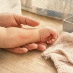 Piqure moustique bébé : rougeur et compresse tiède