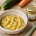 Pate pour bebe dès 6 mois : coquillettes fondantes