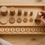 Les jeux Montessori pour développer l’autonomie grâce à l’autocorrection.