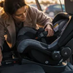 Location siège auto bébé : vérifier l’installation du siège